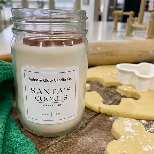 SANTA'S COOKIE CANDLE